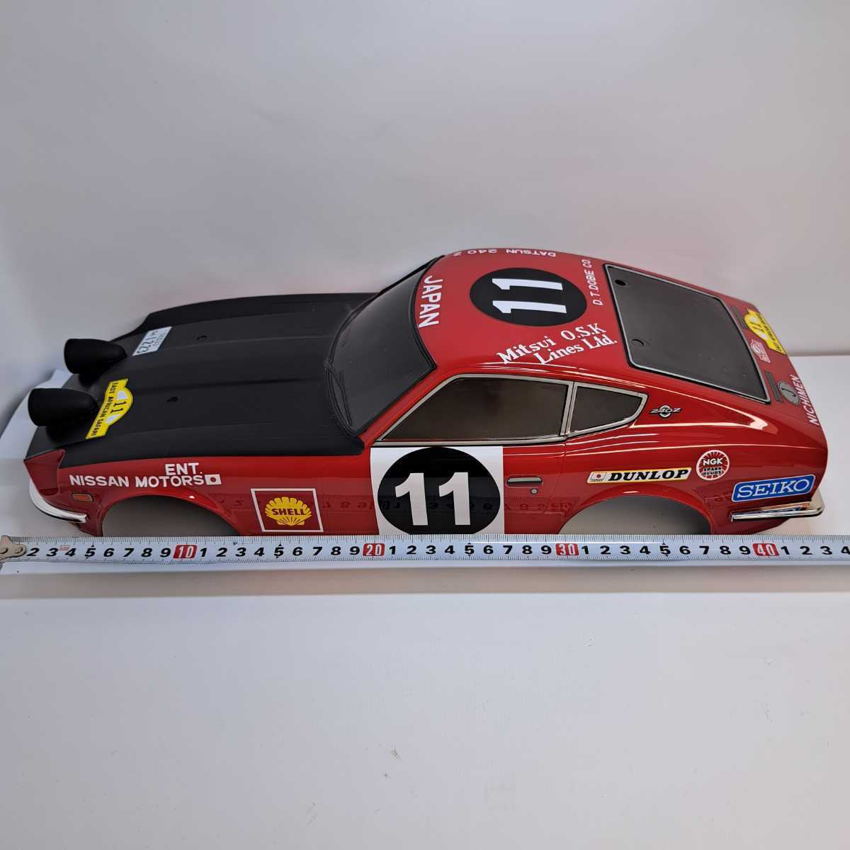 RC ラジコンボディ タミヤ 1/10 フェアレディ240Z ラリー仕様 RC ラジコンボディ タミヤ 1/10 フェアレディ240Z ラリー仕様