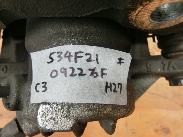 C3 правый суппорт эпоха Heisei 27 год ABA-A5HM01 передний тормоз Citroen 2015y Leather Edition 11.3 десять тысяч km быстрое решение есть ii