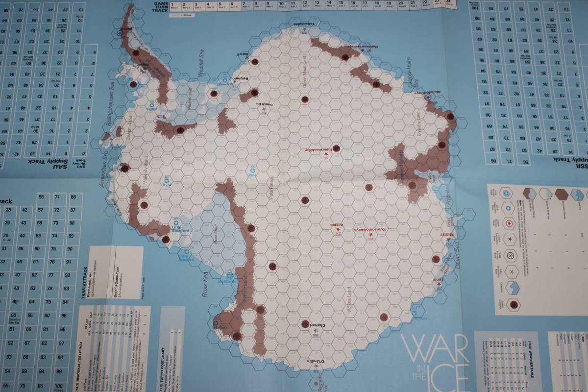 swg (SPI)WAR IN THE ICE 南極大陸での戦い、日本語訳付、未使用_画像5