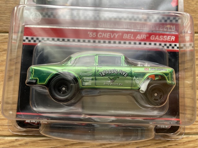 483 Hot Wheels ホットウィール 2022 ‘55 ベルエア ギャッサー RLC Special Edition CHEVY BEL AIR GASSER RED LINE プロテクトパック付き_画像2