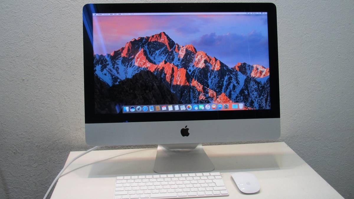 ◇【美品】Apple iMac 21.5インチ Late 2015 Corei5 2.80GHz メモリ8GB