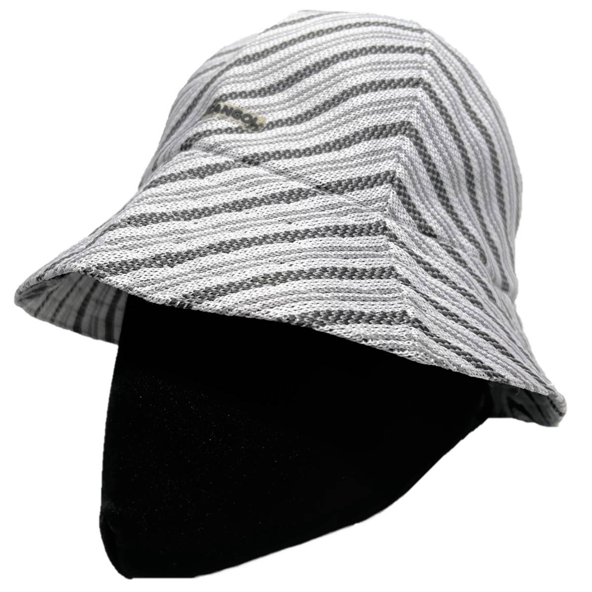 [並行輸入品] KANGOL カンゴール TROPIC SHIRT STRIPE TRILBY HAT トロピック シャツ ストライプ トリルビー ハット (グレー)