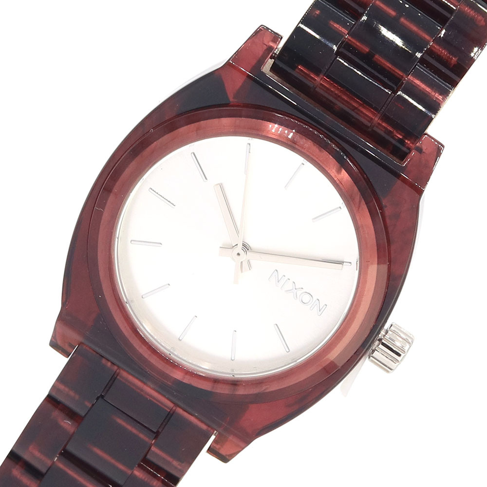 Nixon женский часы medium Time Teller выцветание te-toA1214 200 серебряный циферблат NIXON