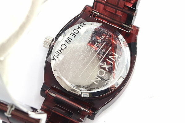  Nixon женский часы medium Time Teller выцветание te-toA1214 200 серебряный циферблат NIXON