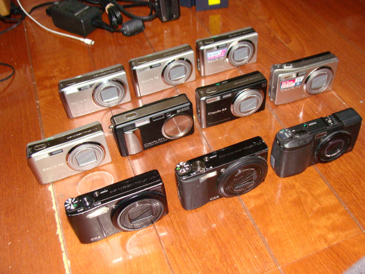 RICOH デジタルカメラ CX2 CX4 GR DIGITAL Caplio R5 他 10台セット