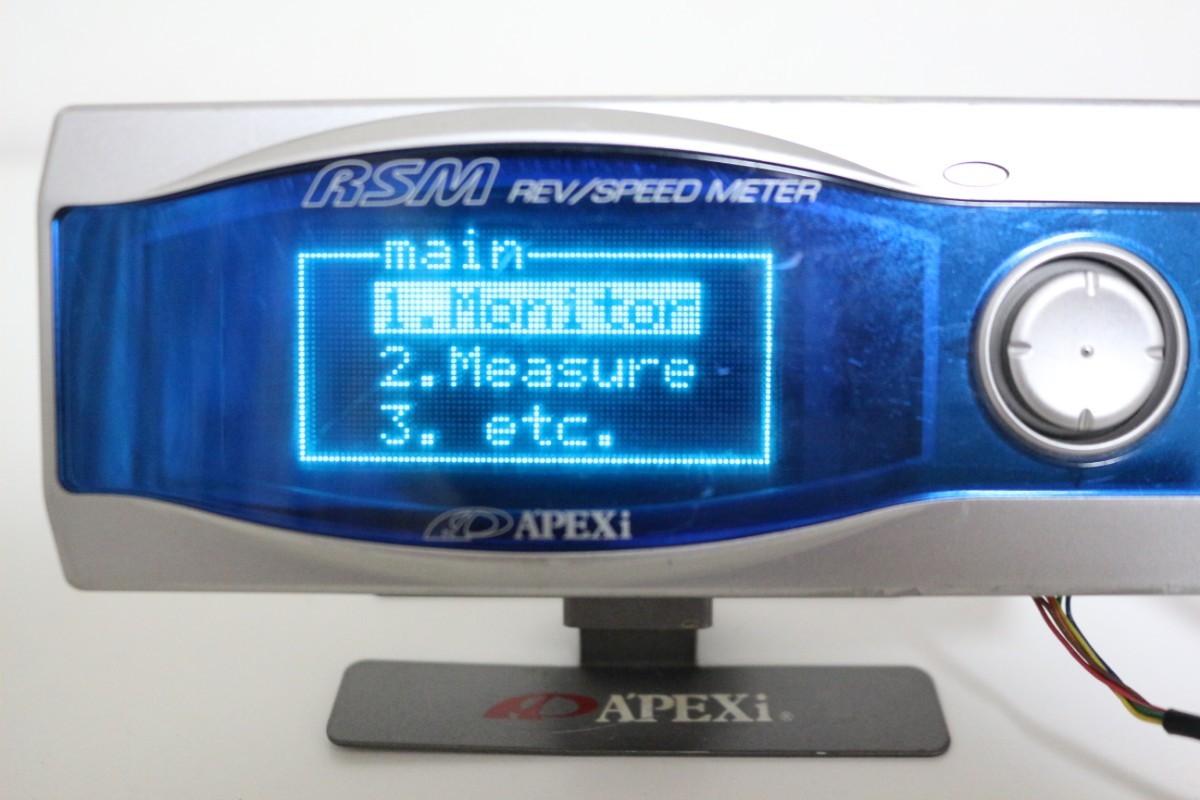 APEXi アペックス REV SPEED METER レブスピードメーター G APEXi アペックス REV SPEED METER レブスピードメーター G