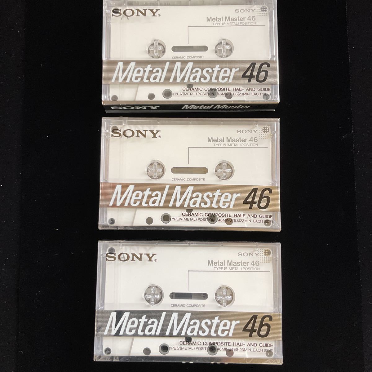 か06レ/新品 未使用 SONY メタルテープ カセットテープ METAL MASTER