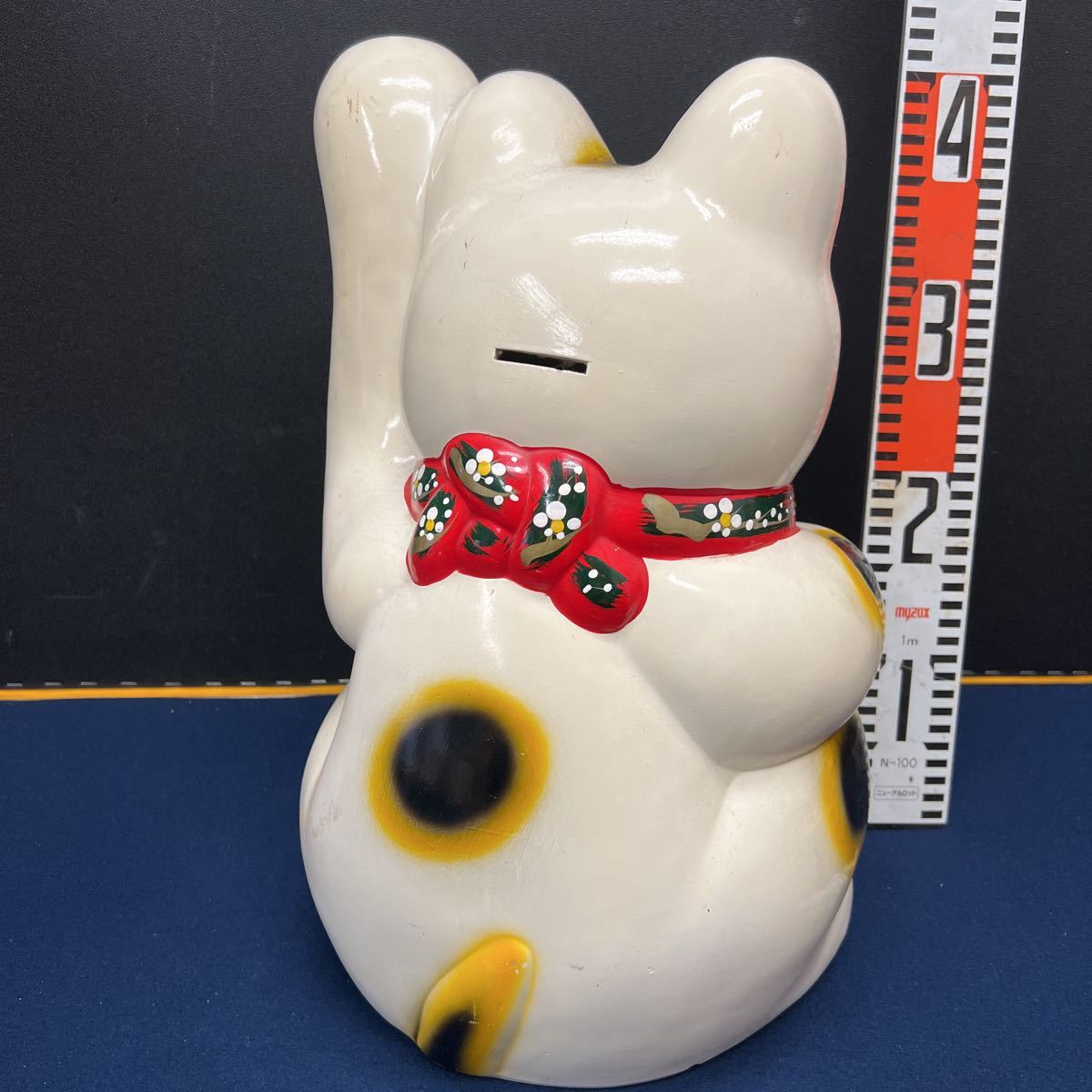 招き猫 貯金箱 商売繁盛 昭和レトロ 縁起物 まねきねこ 置物 高 招き猫 貯金箱 商売繁盛 昭和レトロ 縁起物 まねきねこ 置物 高
