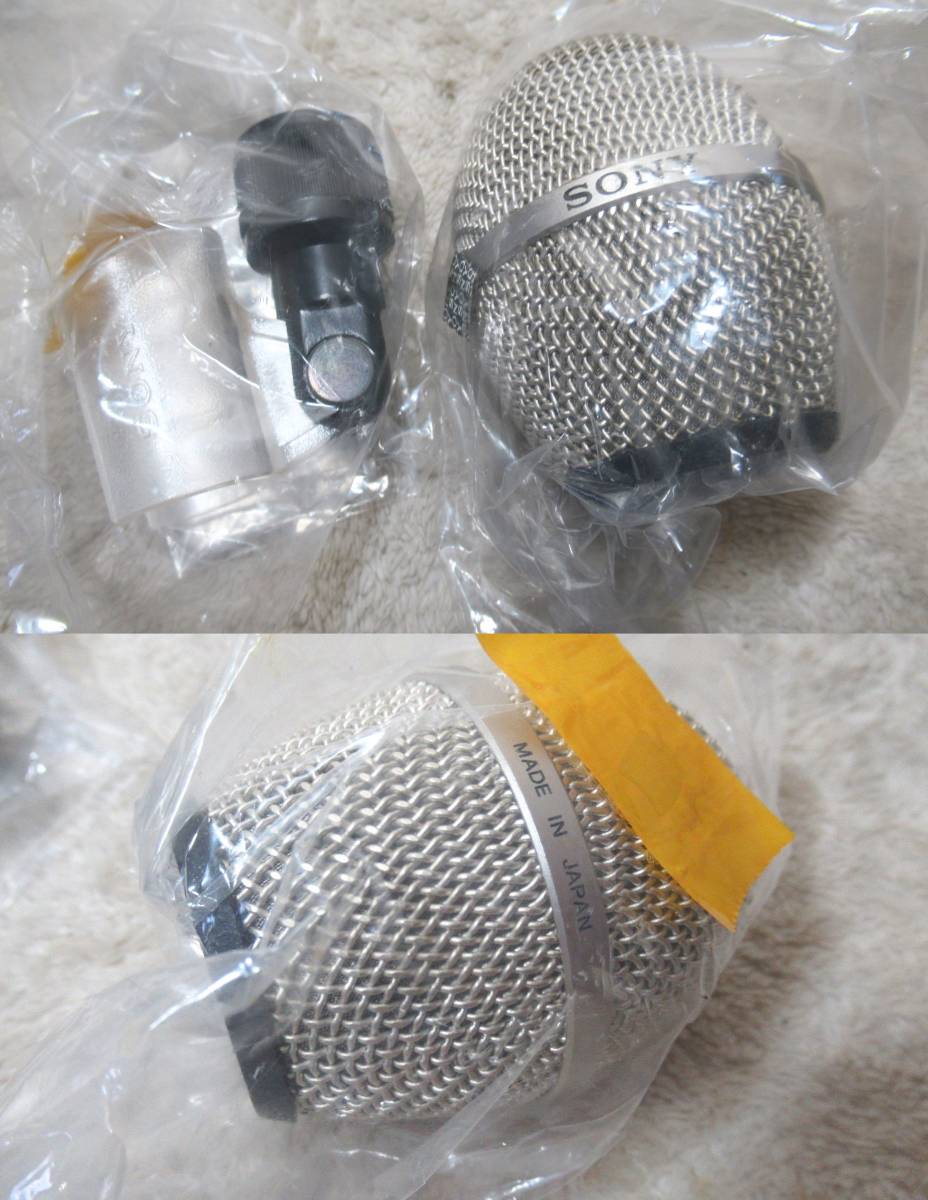 未使用 美品 SONY ECM-23F electret condenser microphone 600Ω ソニー