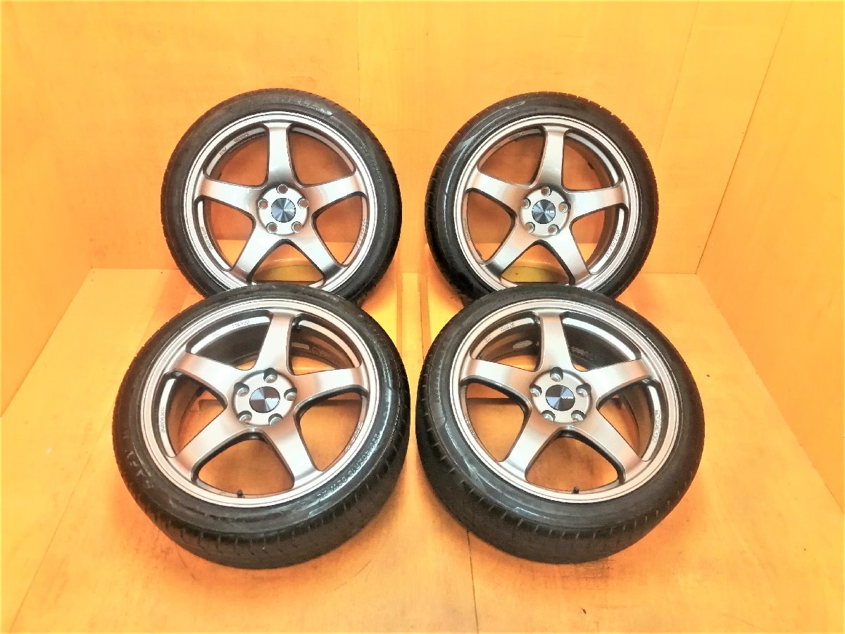 送料無料 A358 エンケイ PF05 MINNELL SAFY M06 2019 225 40R18 4本