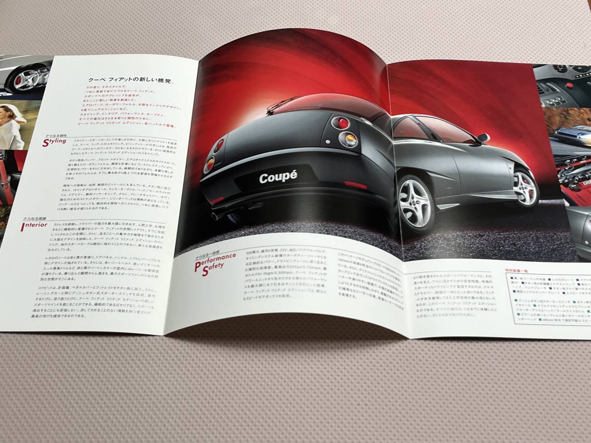 COUPE FIAT LIMITED EDITION catalog coupe * Fiat 