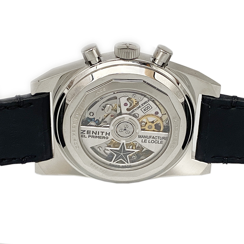 ゼニス ZENITH クロノマスター リバイバル エルプリメロ 03.A384.400/21.C815 シルバー 腕時計 メンズ 中古_画像3