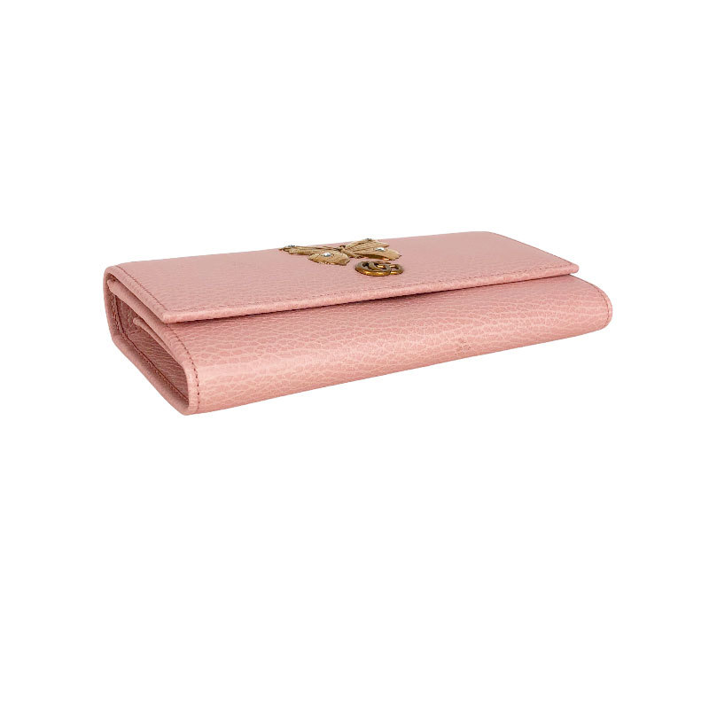 グッチ GUCCI コンチネンタルフラップウォレット 499359 ライトピンク