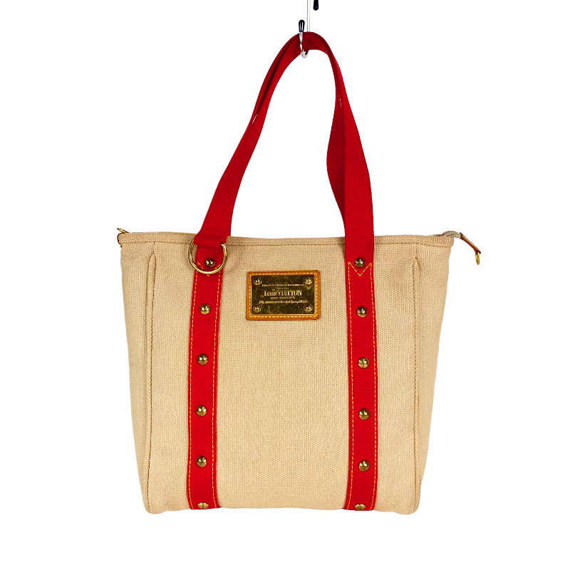 ルイ・ヴィトン LOUIS VUITTON アンティグアカバMM M40035 ベージュ