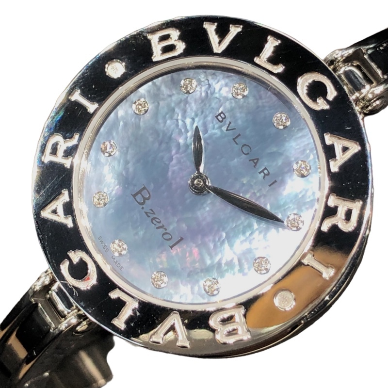 特価商品 79%OFF ブルガリ BVLGARI B-Zero1 ブルーシェル文字盤 BZ30S 腕時計 レディース 中古 garbinautic.com garbinautic.com
