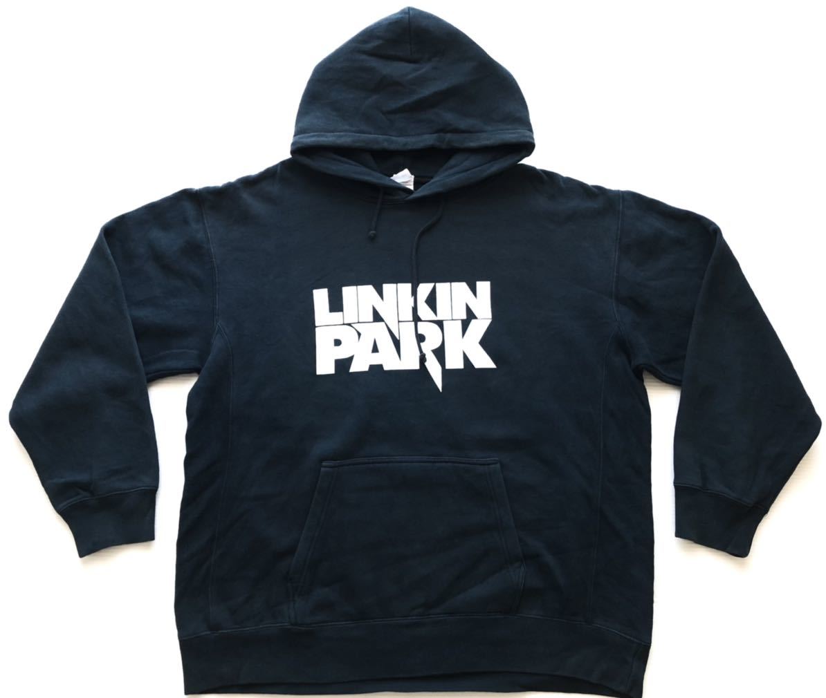 大きいサイズ XXL リンキンパーク ビッグロゴ デカロゴ フーディー　　スウェット パーカー ロック バンド LINKIN PARK 柳6120_画像1