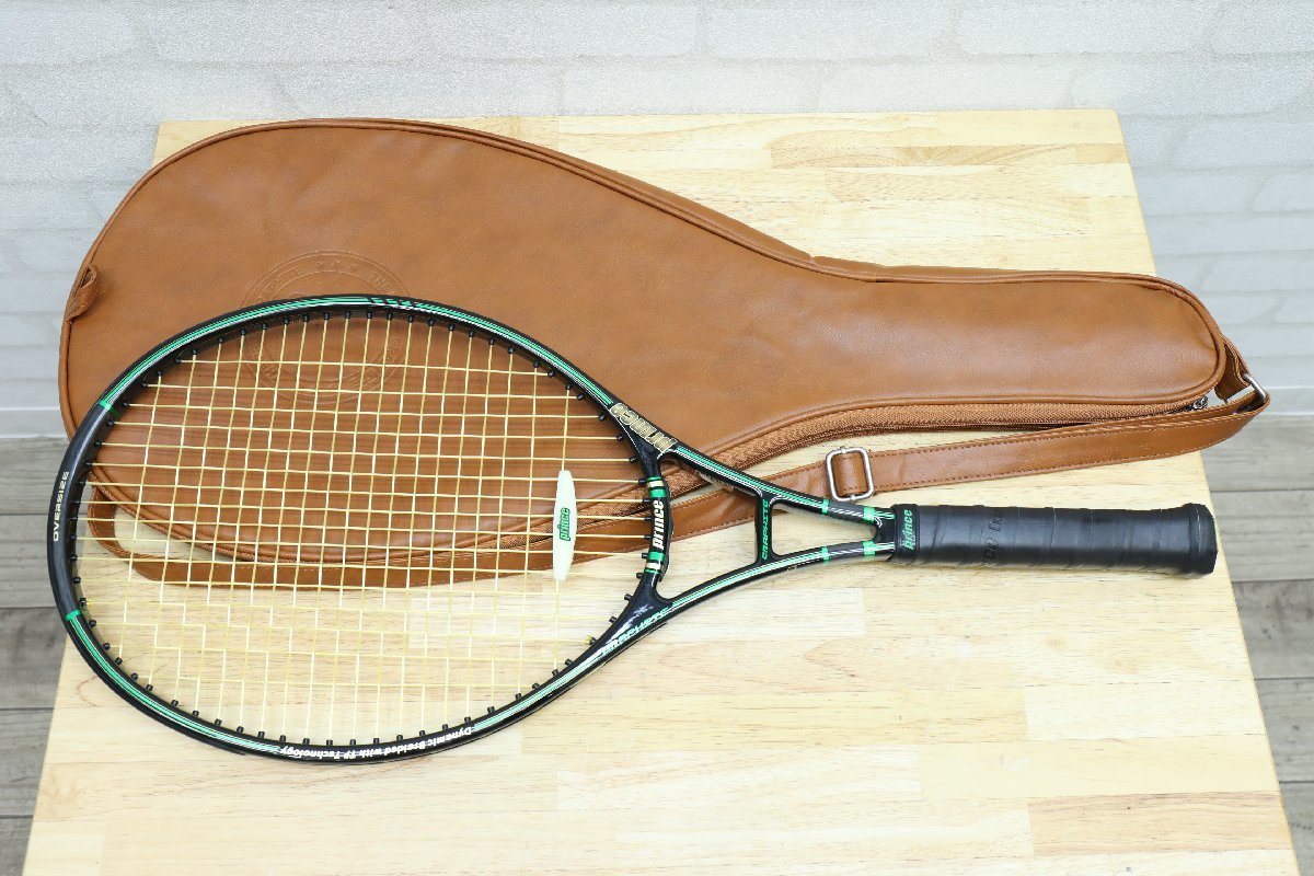 [F1163]*Prince* Prince * hardball tennis racket * racket *GRAPHITE OVERSIZE* graphite oversize **