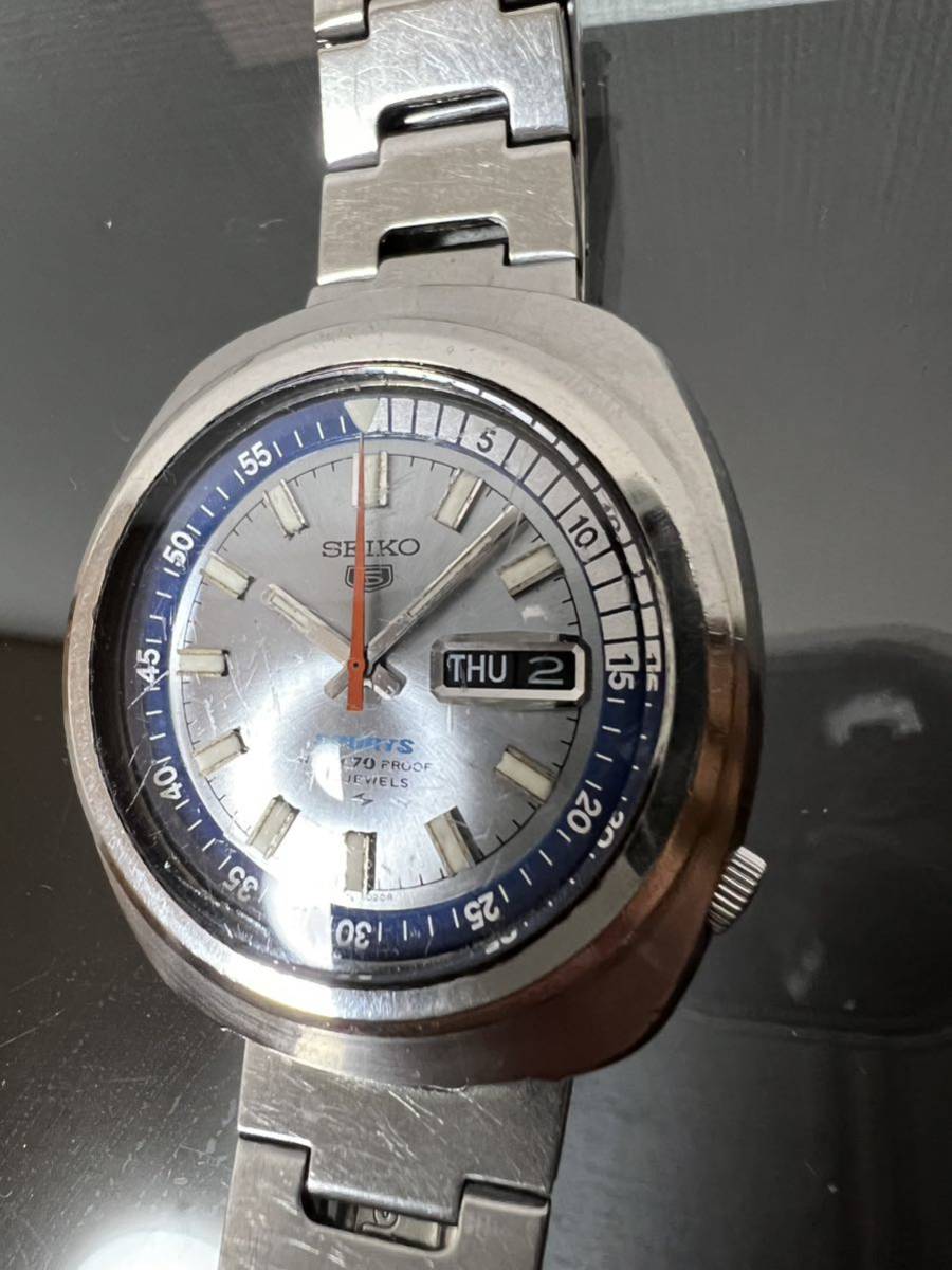 1969年 SEIKOセイコー スポーツ5 5126-6010 インナー回転 稀少 逸品