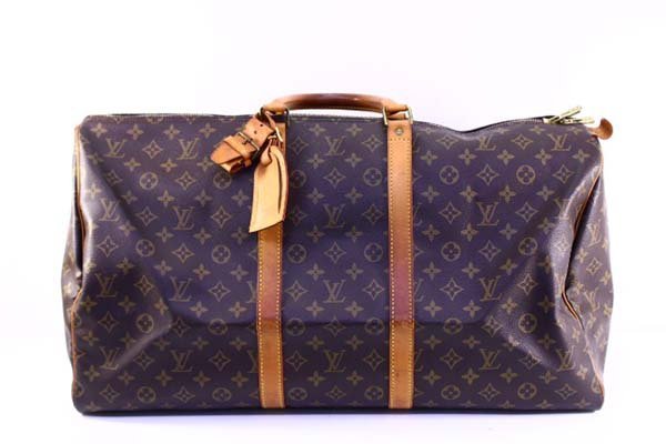 ●LOUIS VUITTON ルイヴィトン M41424 キーポル55 モノグラム ボストンバッグ 旅行かばん【10781889】_画像1