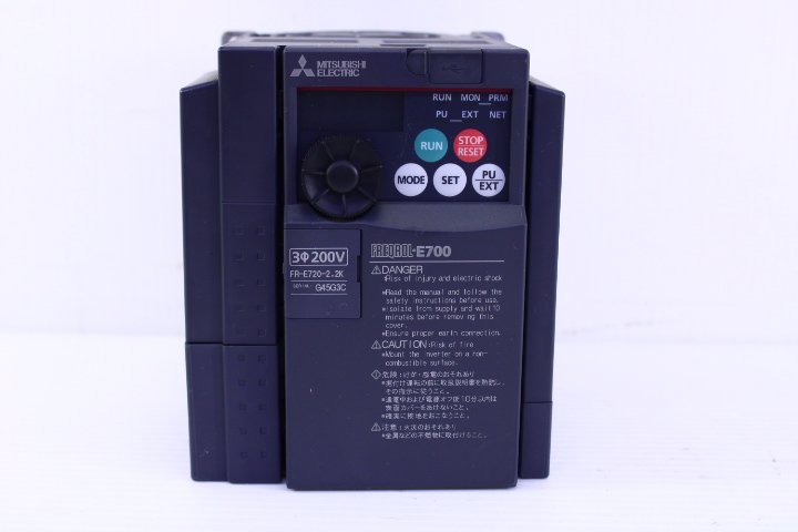 三菱インバーター FR-E720-2.2K-