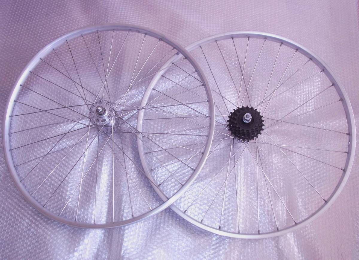 Yahoo!オークション - 70年代 アラヤ 650B ランドナー ホイール 前後組