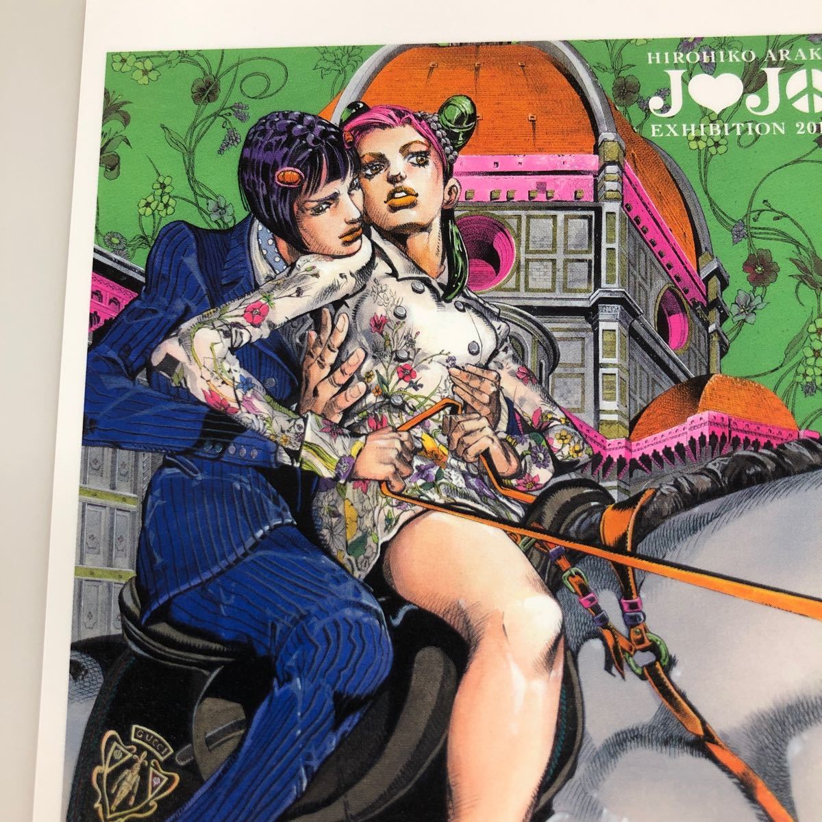 ジョジョの奇妙な冒険 荒木飛呂彦 原画展 2012 ポストカード 徐 ジョジョの奇妙な冒険 荒木飛呂彦 原画展 2012 ポストカード 徐