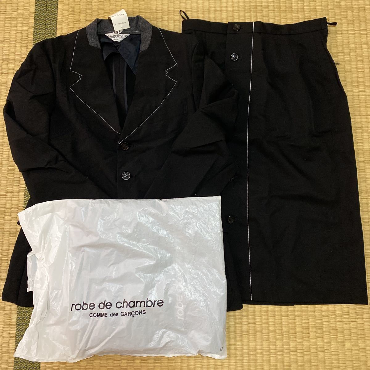 セットアップ スーツ ジャケット スカート パンツ robe de chambre COMME des GARCONS ローブ ド シャンブル コム デ ギャルソン 女性用