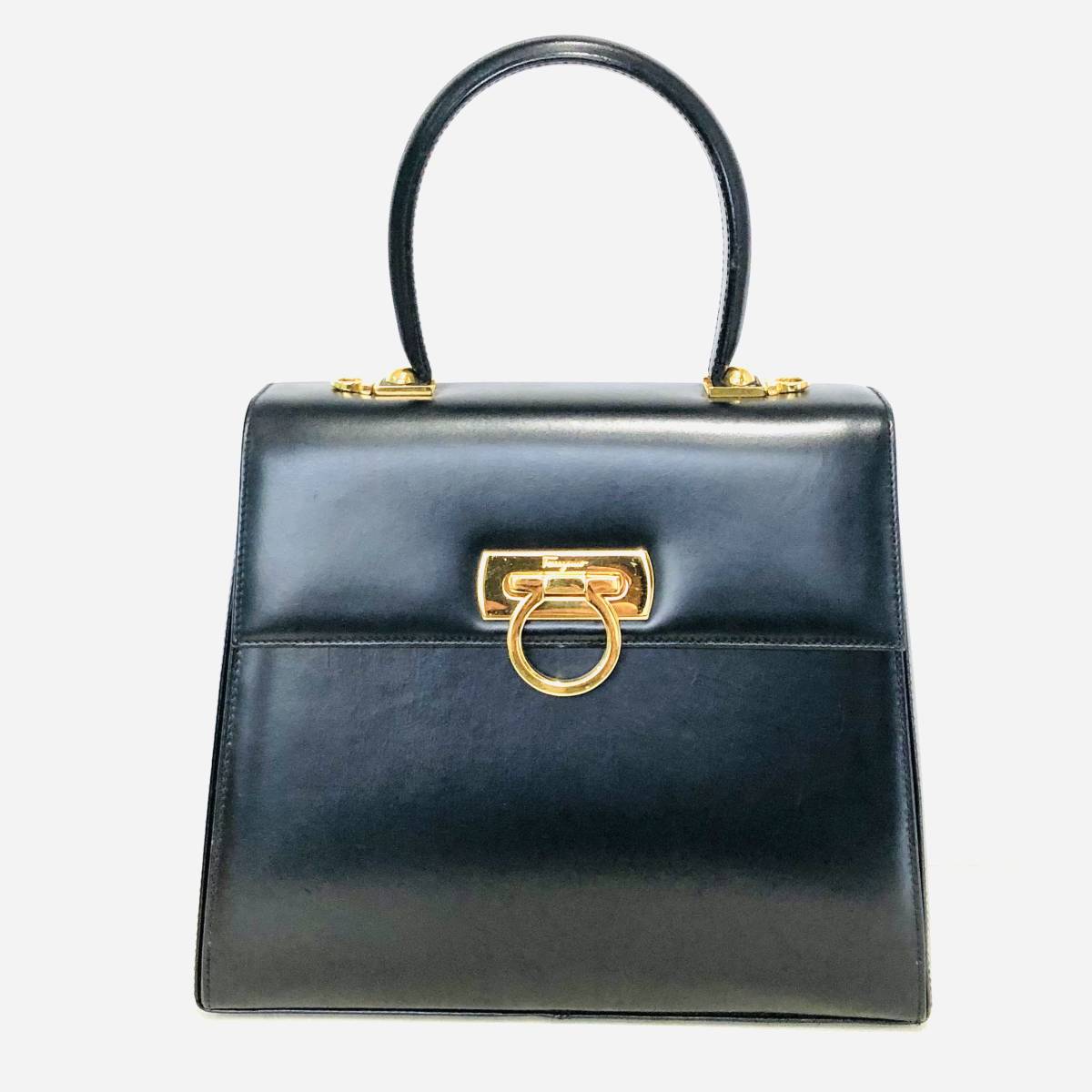 美品 サルヴァトーレ フェラガモ Salvatore Ferragamo ガンチーニ