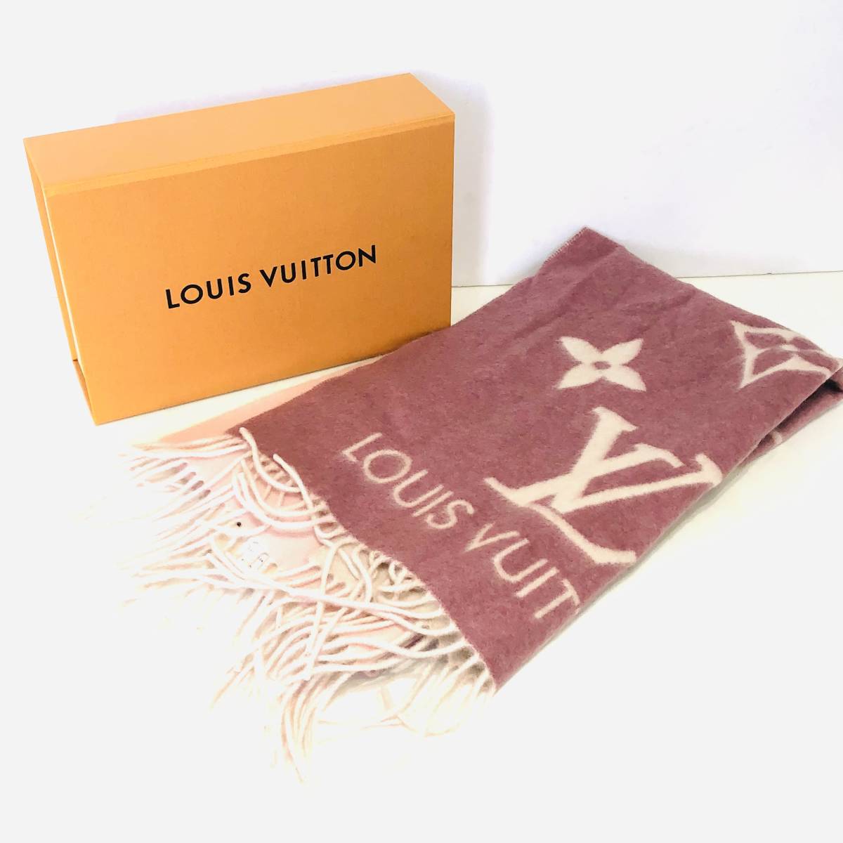美品 ルイヴィトン LOUIS VUITTON エシャルプ レイキャビック