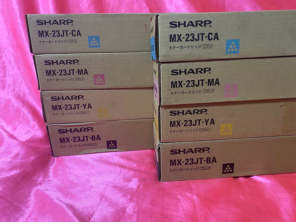 期間限定即決特価!□シャープ 純正トナー MX-23JT CA/MA/YA/BA 4色2