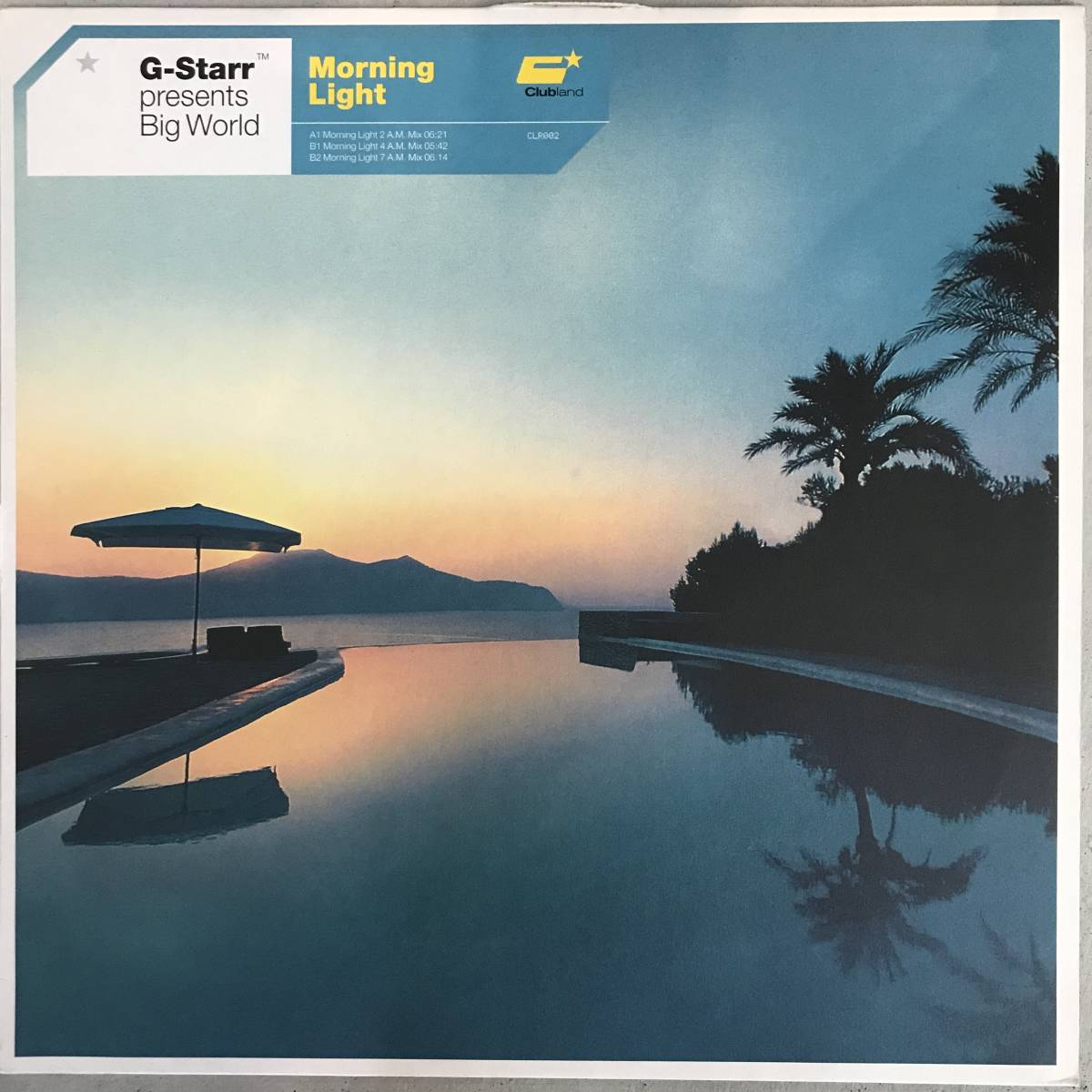 G-Starr Presents Big World - Morning Light / DJ Harvey バレアリック Moon Shadow_画像1