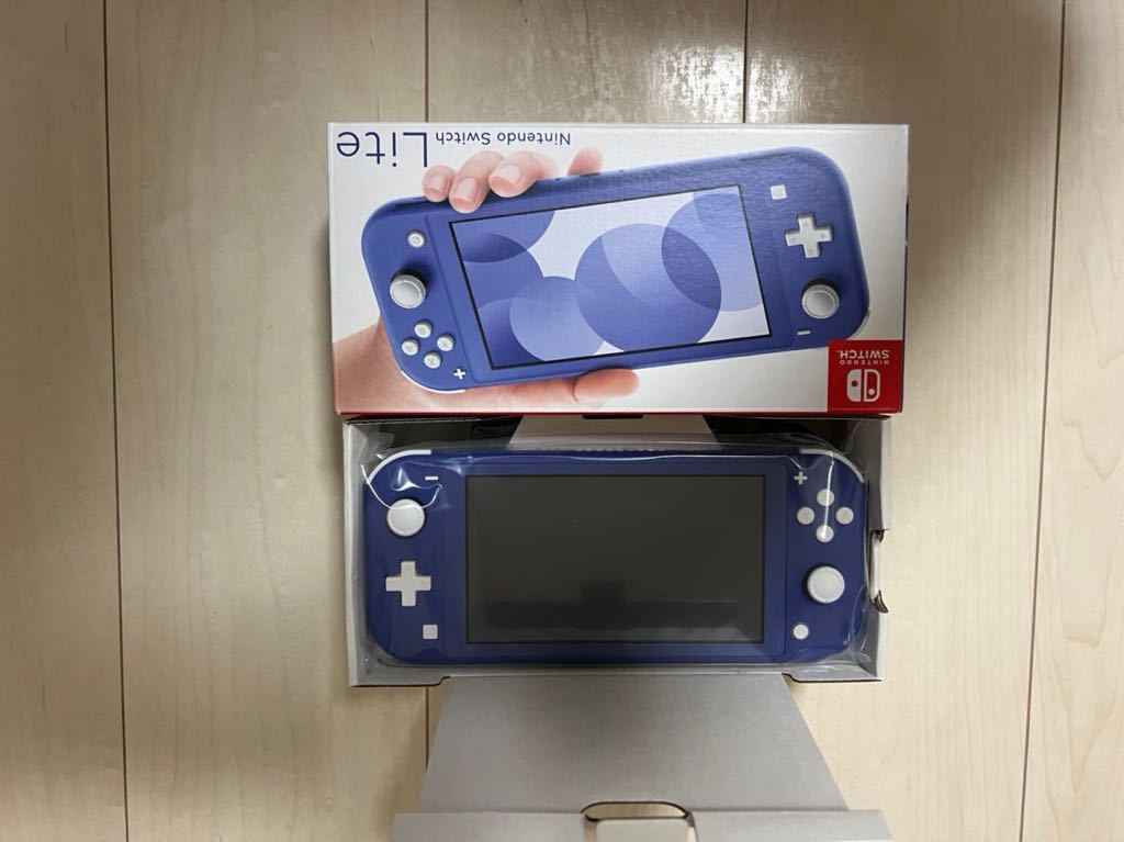 1円スタート 新品未使用 Nintendo Switch lite 本体 ニンテンドースイッチ ライト ブルー 任天堂 ゲーム機 
