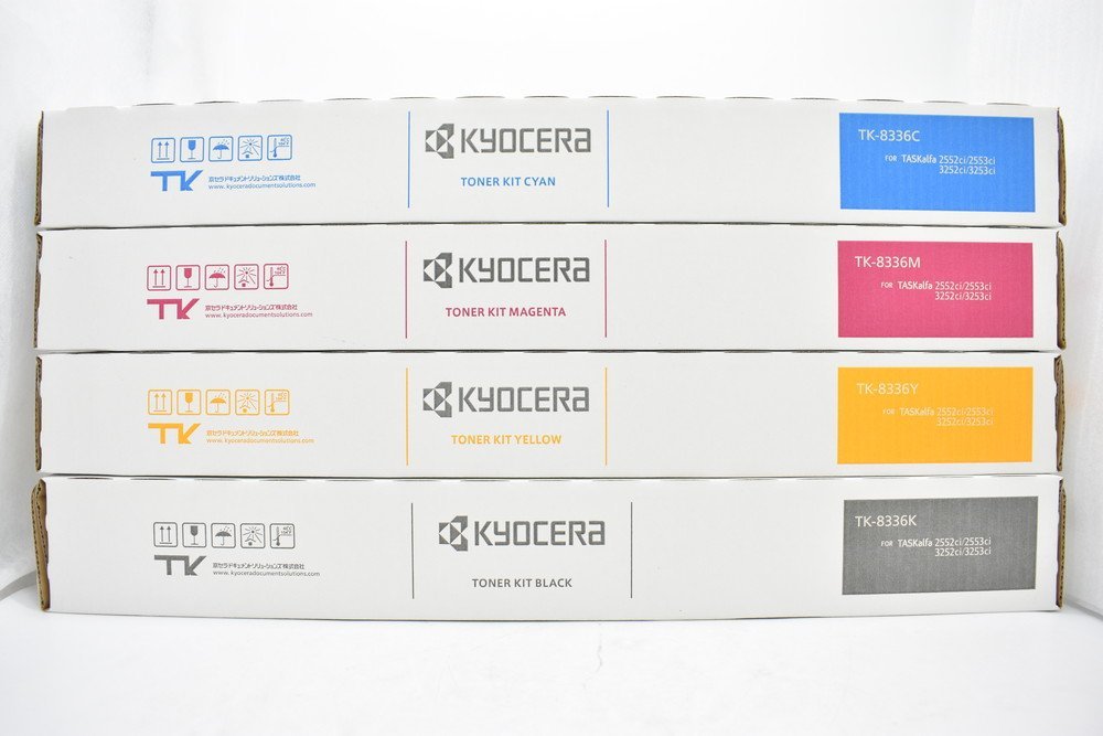 未使用 京セラ 純正 トナー TK-8336 4色セット KYOCERA 20N24931 www