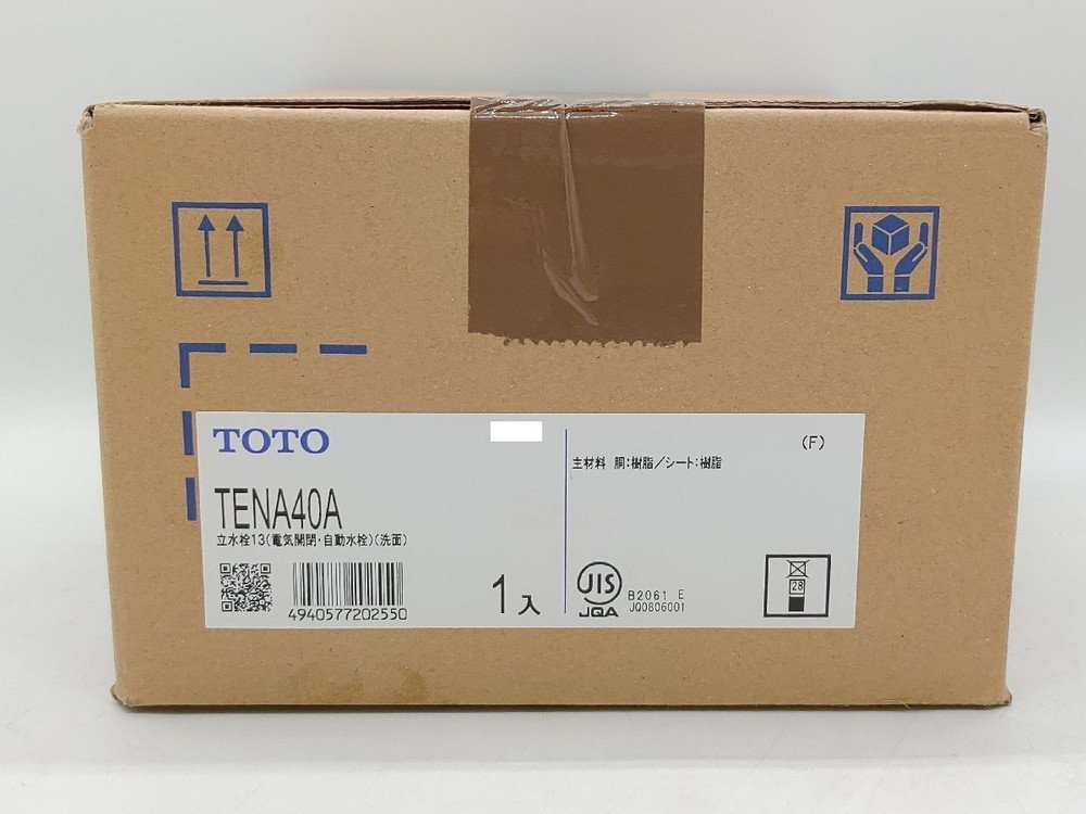 新品 TOTO 自動水栓 TENA40A 立水栓 13 電気開閉 自動水栓 洗面