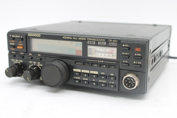ヤフオク! - 現状 ケンウッド 無線機 TR-851D オールモード ト...