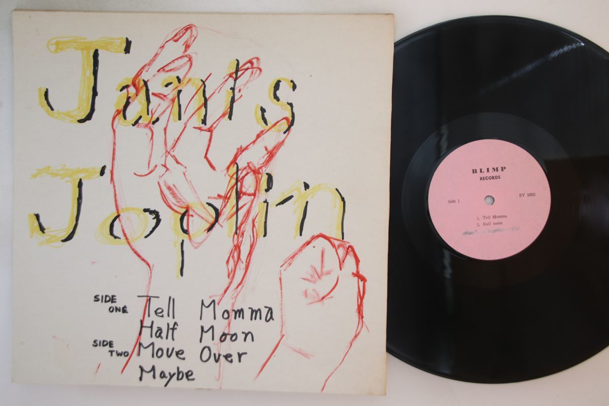 国不明LP Janis Joplin Tell Momma / Half Moon / Move Over / Maybe EV5002 BLIMP /00260_画像1