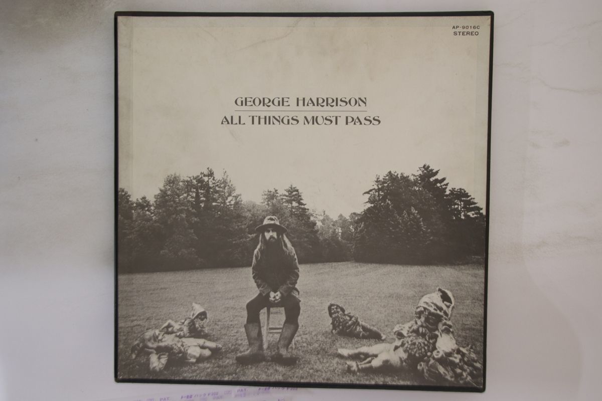 3LP George Harrison All Things Must Pasｓ AP9016C APPLE Japan