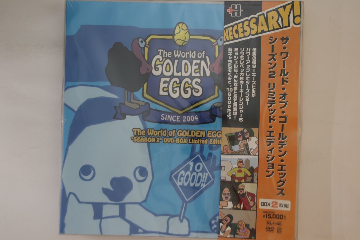DVD World Of Golden Eggs World Of Golden Eggs Sound Tracks SDLF1480 WARNER 未開封 /01020