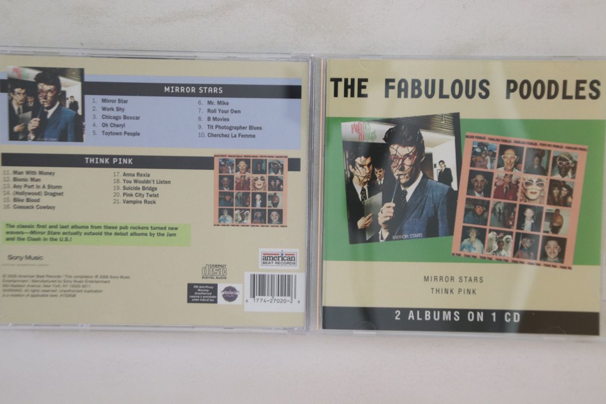 米CD Fabulous Poodles Mirror Stars / Think Pink A722638 AMERICAN BEAT /00110_画像1