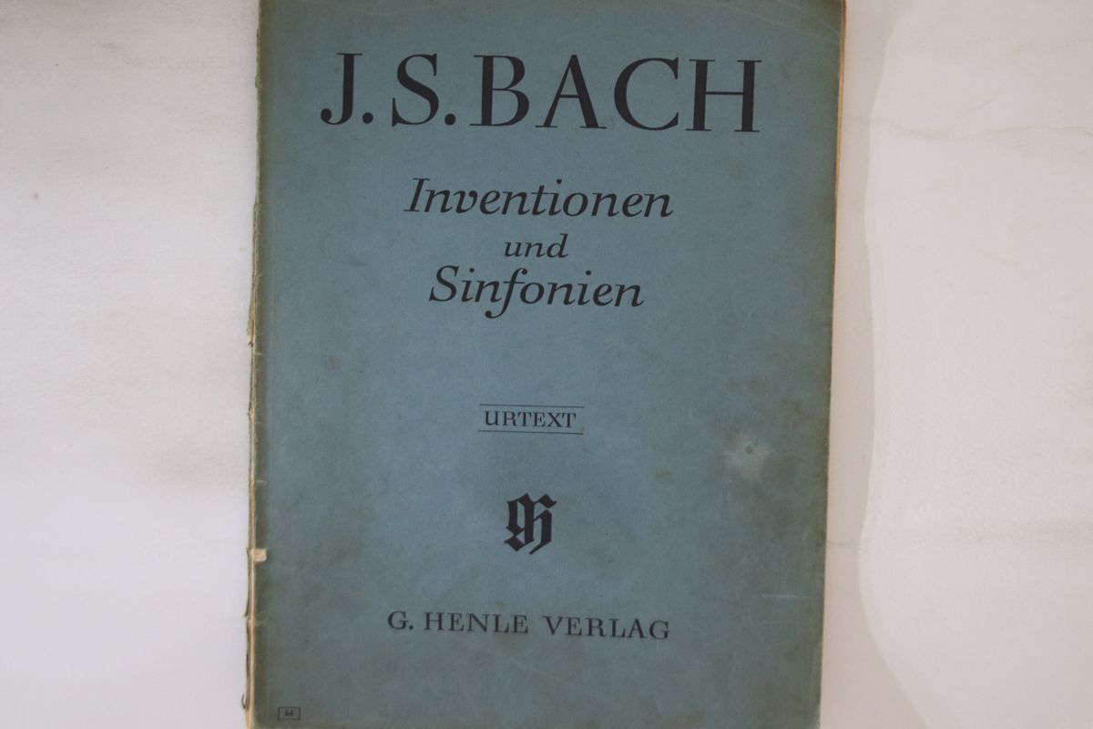  импорт BOOKS Score J.s..bach Inventionen Und Sinfonien G.henle Verlag BACHBANDSCORE URTEXT /00300