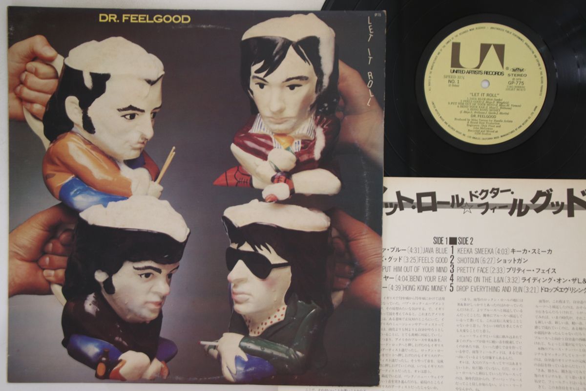 LP Dr Feelgood Let It Roll GP775 UNITED ARTISTS /00260_画像1