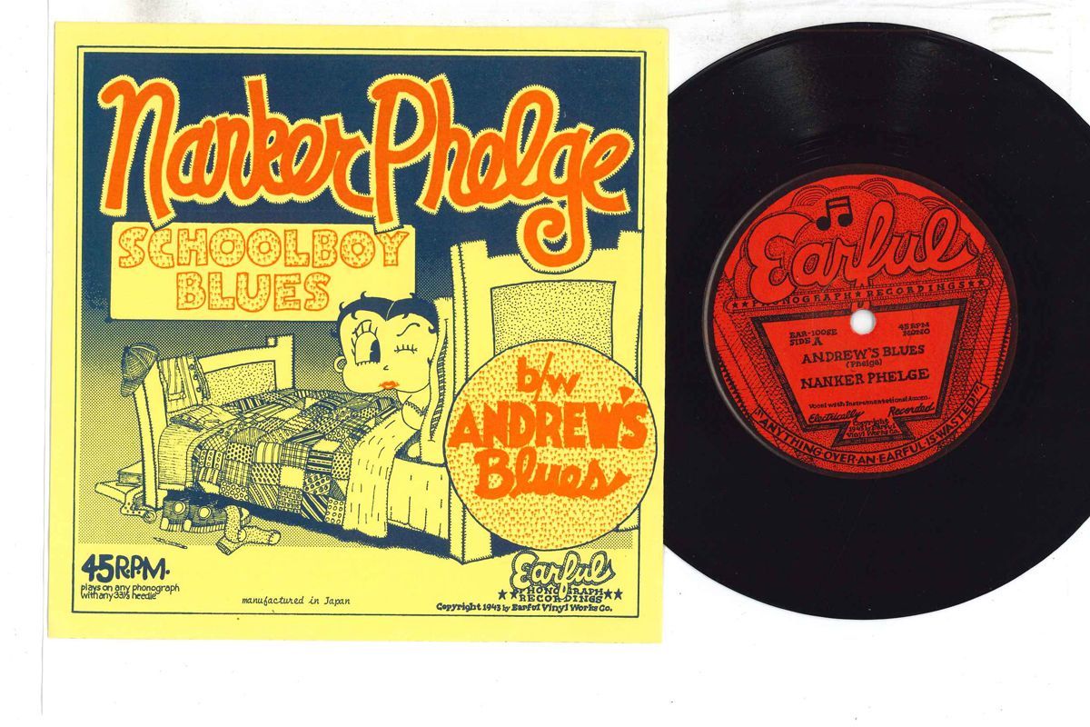 7 Nanker Phelge, Rolling Stones Schoolboy Blues B/W Andrew's Blues EAR100SE EARFUL PHONOGRAPH /00080_画像1