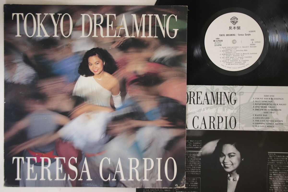 LP Teresa Carpio Tokyo Dreaming M12528 WARNER BROS プロモ /00260_画像1