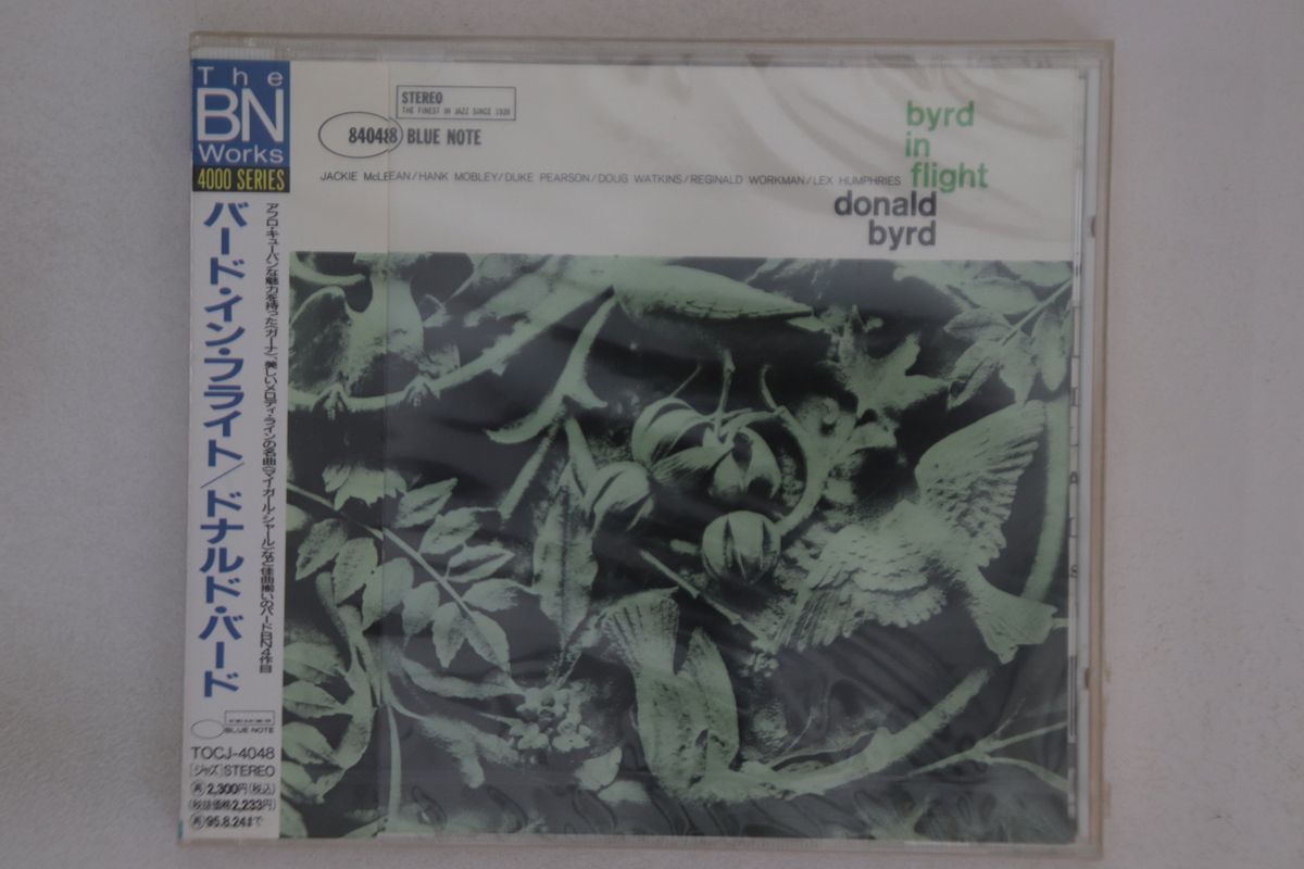 CD Donald Byrd Byrd In Flight TOCJ4048 BLUE NOTE 未開封 /00110_画像1