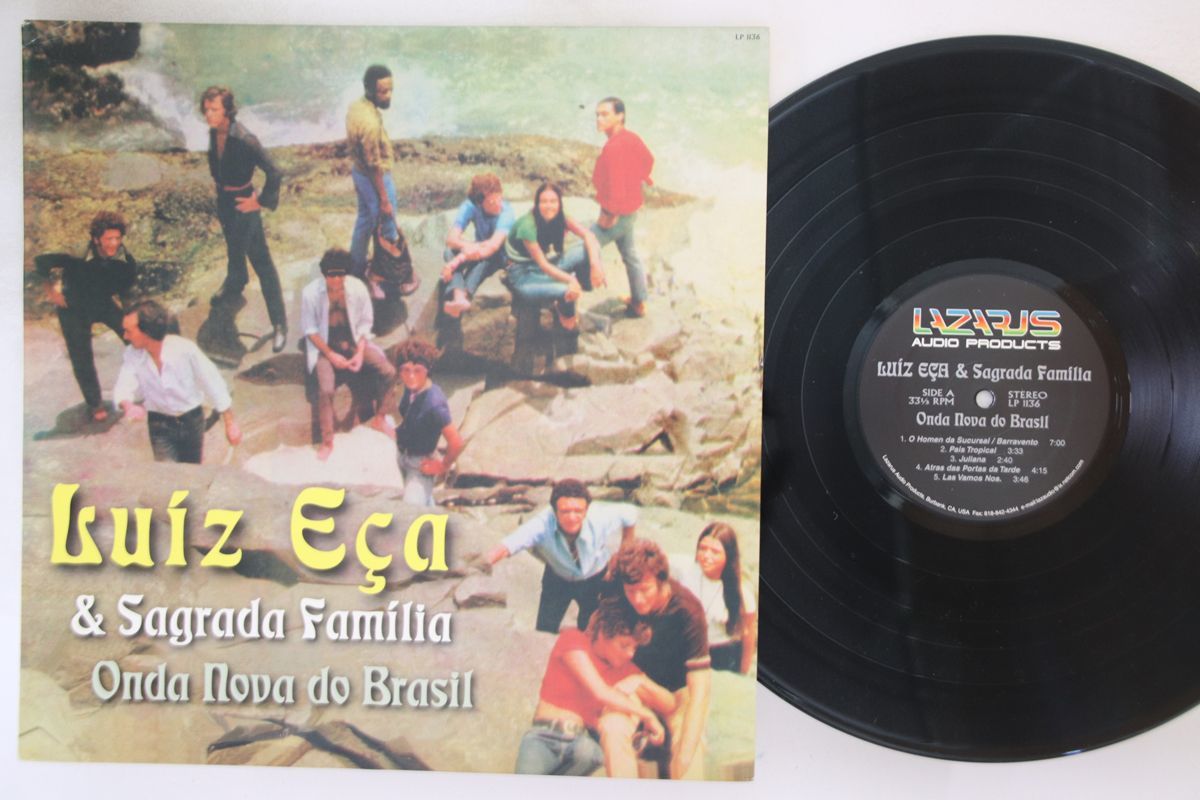 LP Luiz ECA &amp; Sagrada Familia Onda Nova Do Brasil LP1136 Lazarus Audio Products /00260