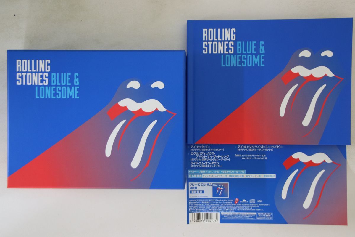 CD Rolling Stones Blue & Lonesome (Deluxe Edition) UICY78026 POLYDOR /00660_画像1