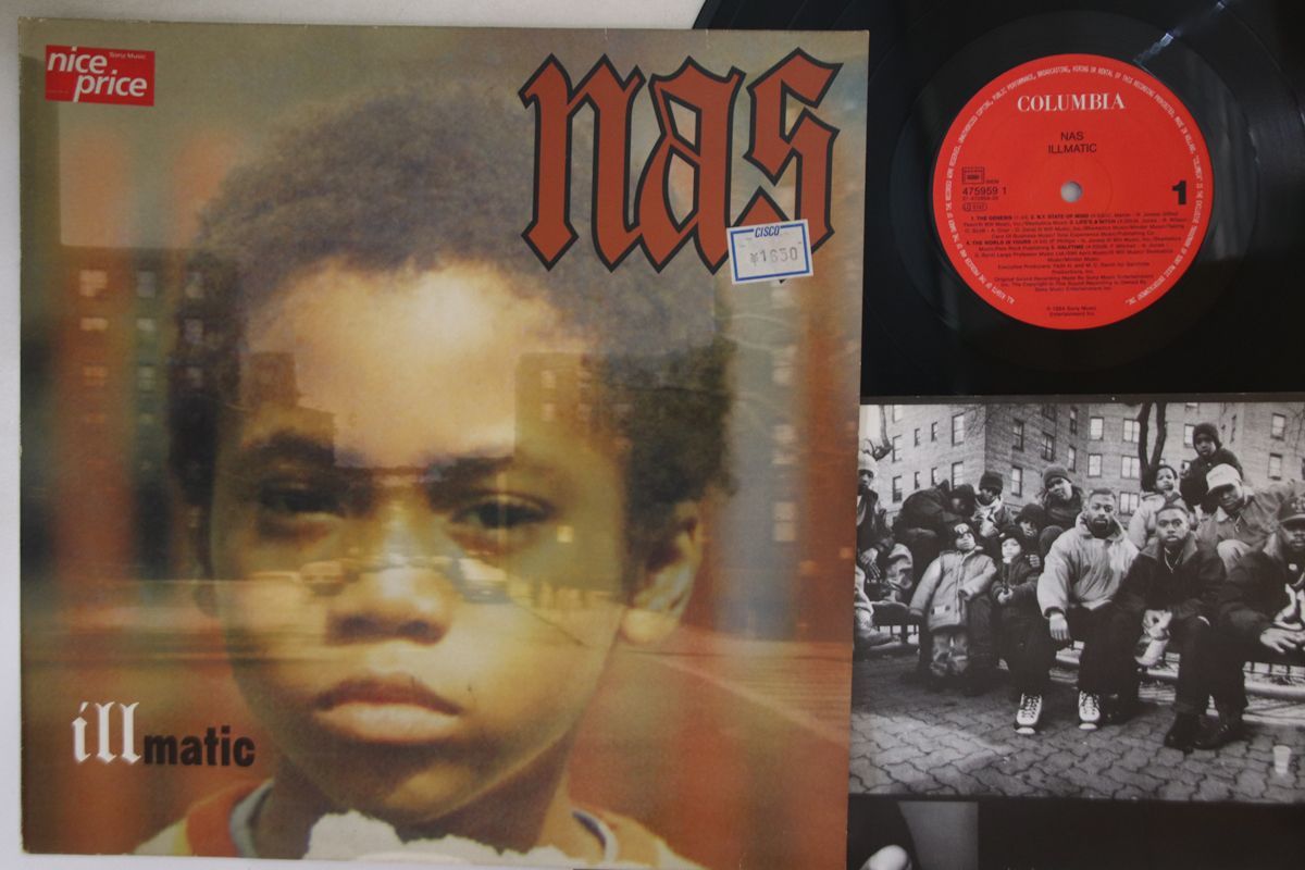 蘭LP Nas Illmatic 4759591 COLUMBIA /00260_画像1