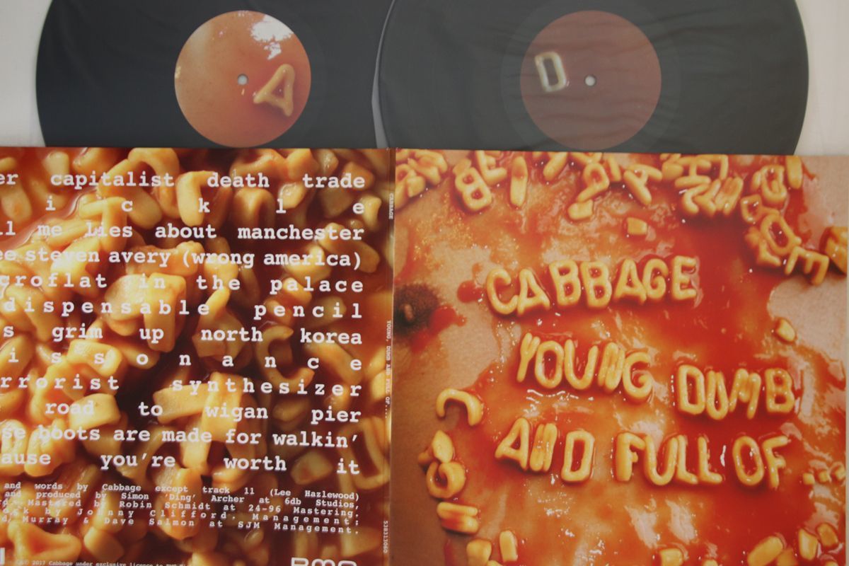 英2discs LP Cabbage Young Dumb And Full Of 538313060 BMG RIGHTS MANAGEMENT (UK) LIMITED /00660_画像1