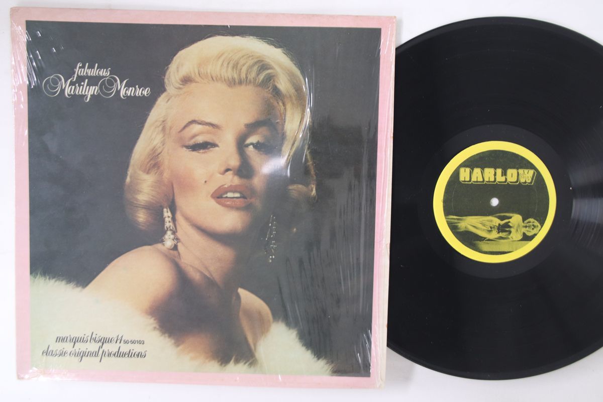 LP Ost, Jean Harlow Fabulous Marilyn Monroe 5050103 HARLOW /00260_画像1