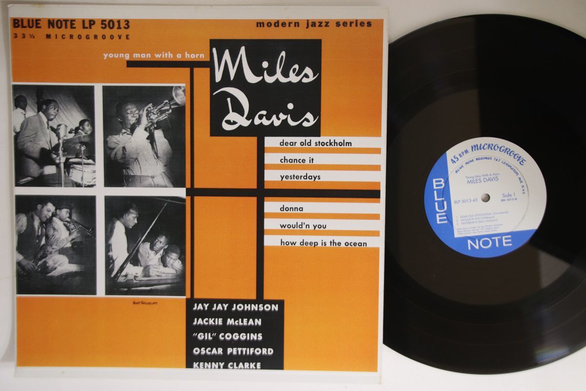 米12 Miles Davis Young Man With A Horn BLP501345 BLUE NOTE /00250_画像1